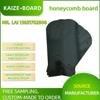 What are the main components of PE board?