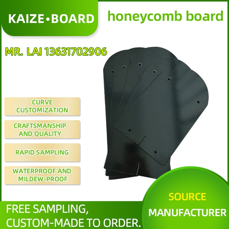 Portable photovoltaic panel bracket honeycomb panel hollow panel