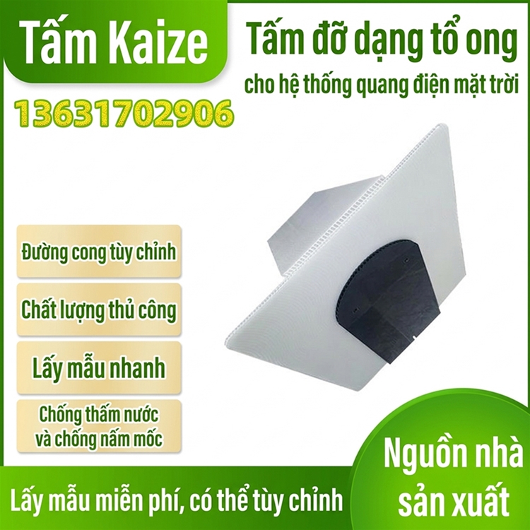 Tấm đỡ dạng tổ ong cho hệ thống quang điện mặt trời