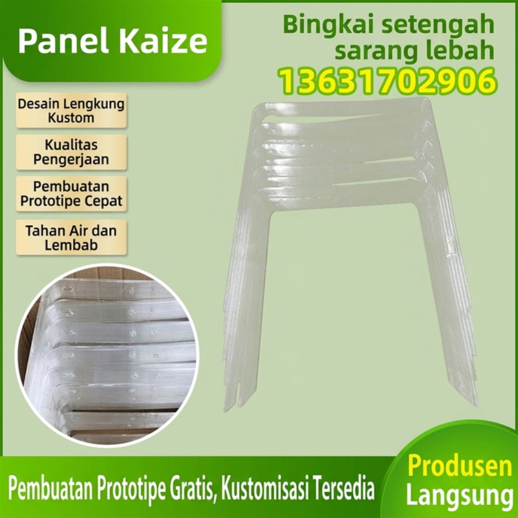 Bingkai setengah sarang lebah PC