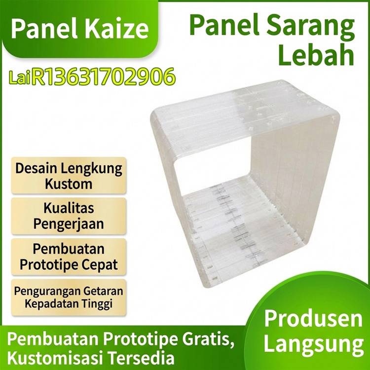 Bingkai sarang lebah PC, papan sarang lebah