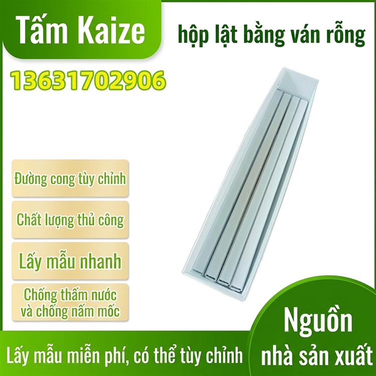 hộp lật bằng ván rỗng